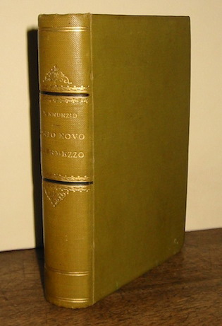Gabriele D'Annunzio  Canto Novo - Intermezzo (1881-1883). Terza impressione della edizione definitiva del 1896 1901 Milano Fratelli Treves Editori